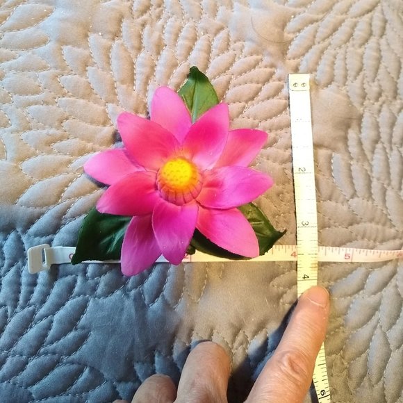 Vintage 60s Italian genuine Capodimonte Porcelain Flower, daisy NWT - Picture 3 of 5